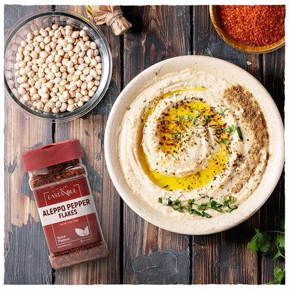 Eastanbul Aleppo Pepper 5.3oz – Romantic Valentine's Day Gift for Foodies, Imported Turkish Chili Flakes