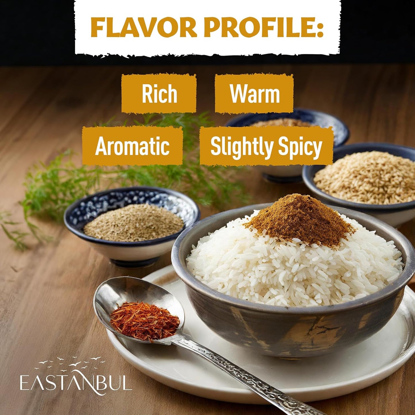 Eastanbul Baharat Spice Mix – Gourmet Turkish Seasoning for Curated Dinner Party Menus