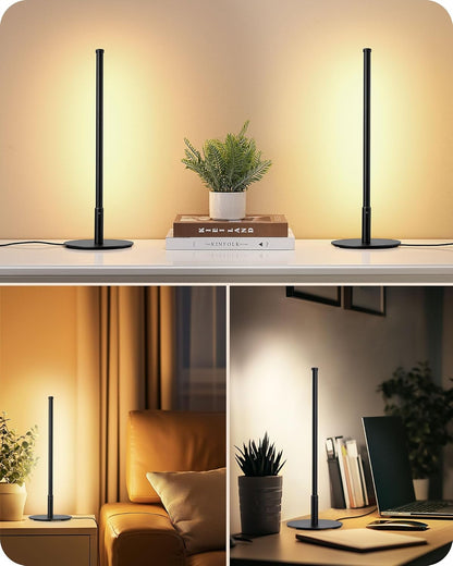 EDISHINE Touch Control Table Lamp – Adjustable Study Light for Late-Night Productivity