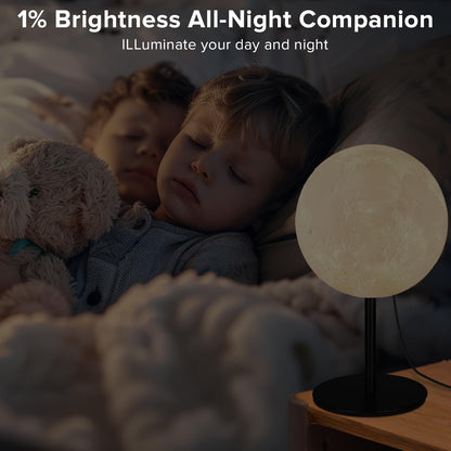 Ehobroc Moon Lamp – Bedroom Night Light for Children Afraid of the Dark, Soft Warm Glow