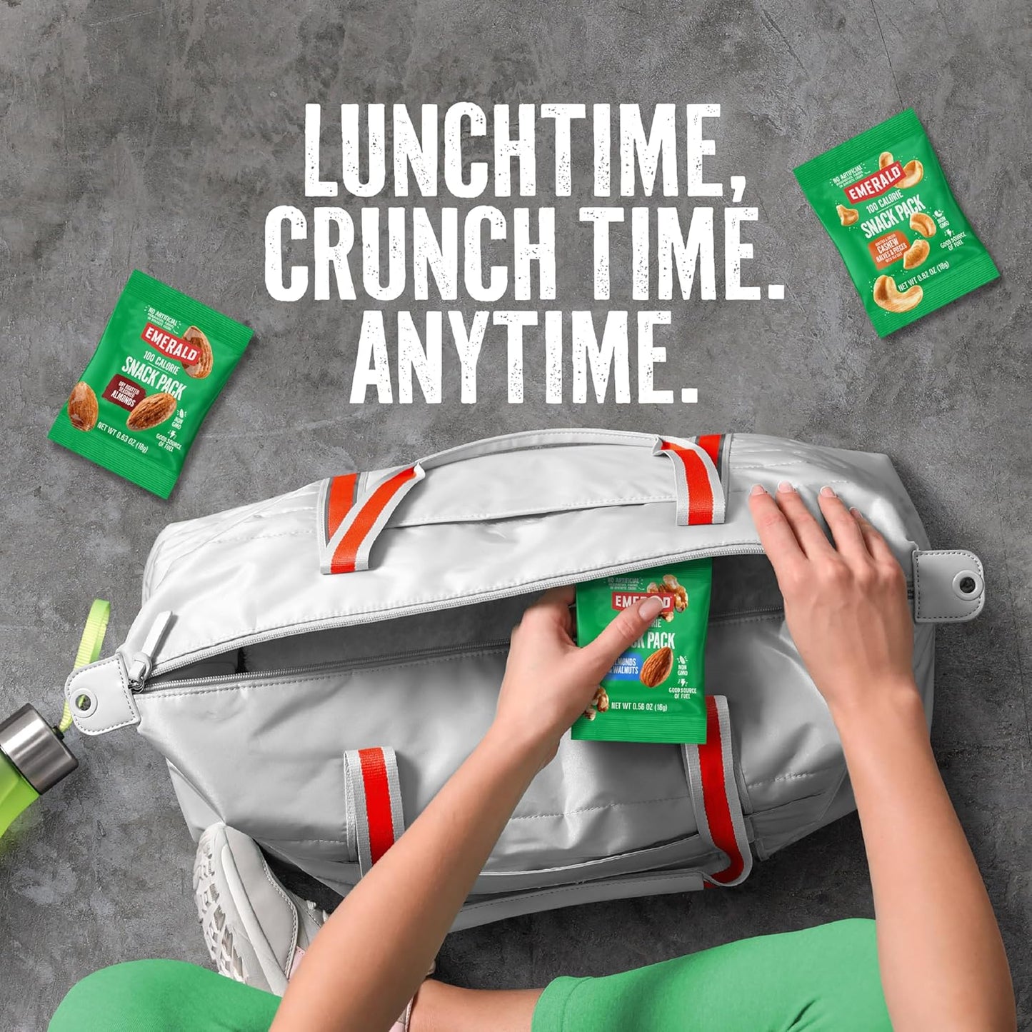 Emerald Nuts Single-Serve Variety – Travel Snack for Car Trips and Weekend Getaways