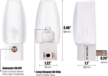 Emotionlite LED Nightlight – Gentle 2700K Light for Mindful Evening Routine and Sleep-Ready Atmosphere
