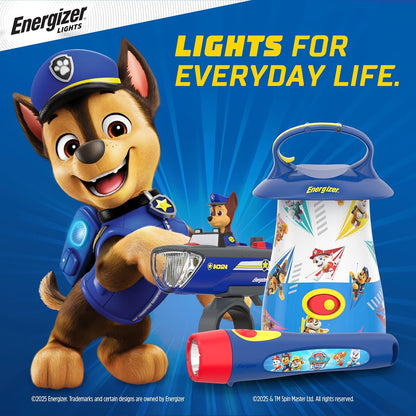 Energizer PAW Patrol Toddler Flashlight – Lightweight, Easy-Grip LED Light for Nursery and Backyard Play