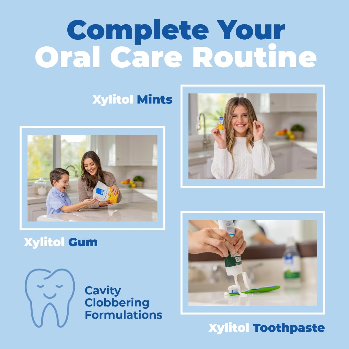 Epic Xylitol Dental Gum – Non-GMO Sugar Free Chew for Post-Meal Oral Hygiene and Meditation Breaths