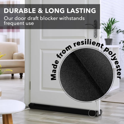 Everlasting Comfort 2-Sided Door Seal – Nursery and Playroom Draft Blocker, Drill-Free and Adhesive-Free Install