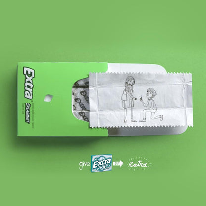 Extra Polar Ice Sugarfree Gum – Sugar-Free Breath Care for Health-Focused Lifestyles, 45 ct