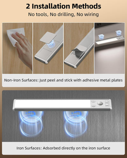 EZVALO Rechargeable Stair Light – Smoke-Free, Cool-Touch LED for Bedrooms and Nursery Checks