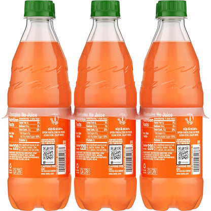 Fanta Orange Soda – Hostess and Housewarming Gift, Crowd-Pleasing 6 Pack of 16.9 fl oz Bottles