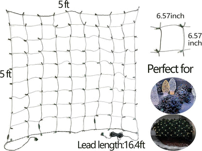 FestoonNET Pro – Smoke-Free, Fire-Risk-Free LED Mesh Lights for Sleep-Through Nights and Pet-Friendly Yards