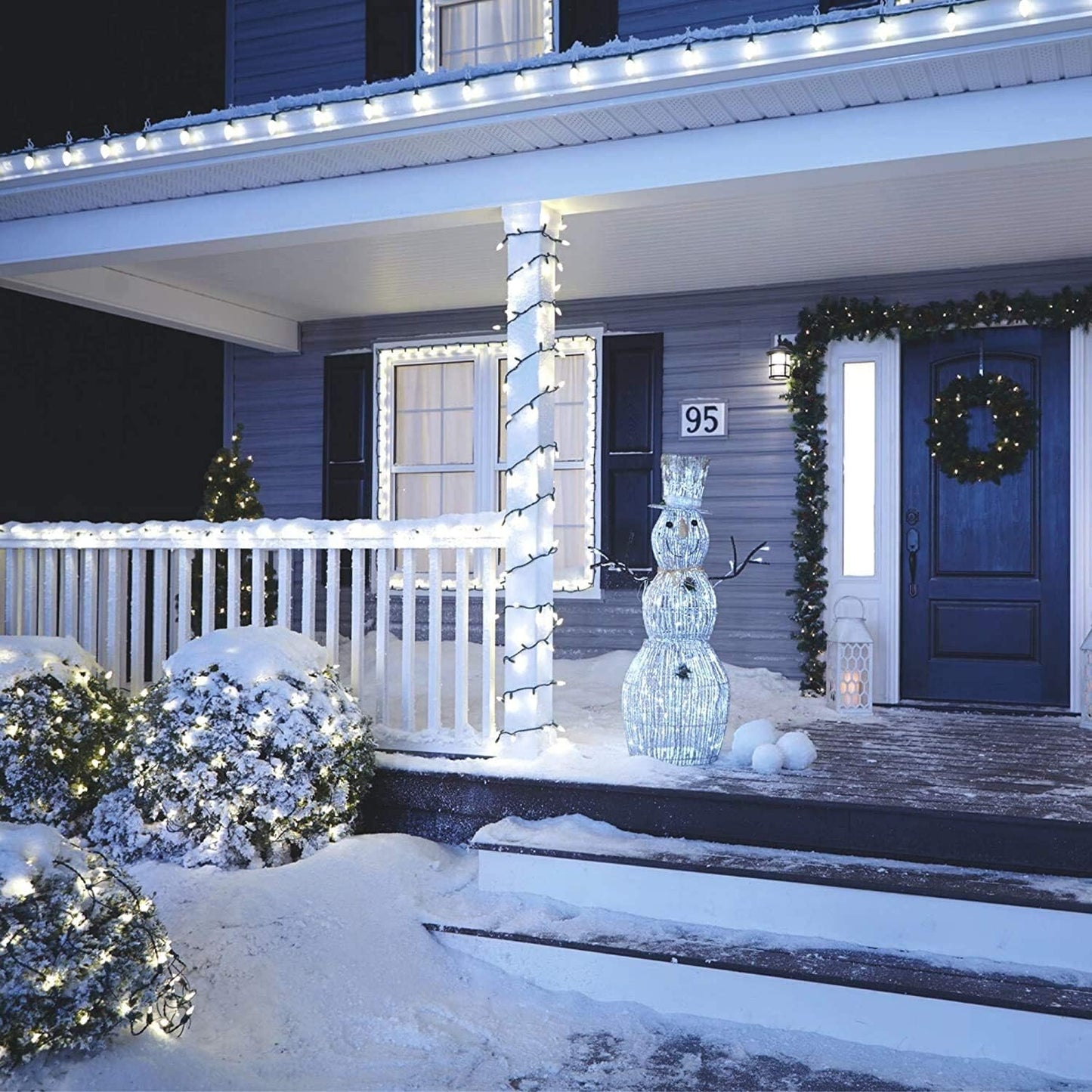 FestoonNET Pro – Smoke-Free, Fire-Risk-Free LED Mesh Lights for Sleep-Through Nights and Pet-Friendly Yards
