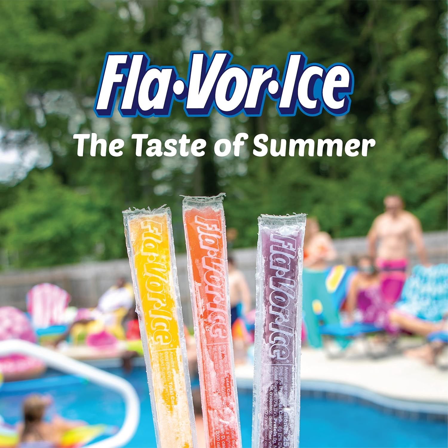 Fla-Vor-Ice Bulk Popsicle Pack – Fun Stocking Stuffer and White Elephant Party Gift for Hosts, 100 Count