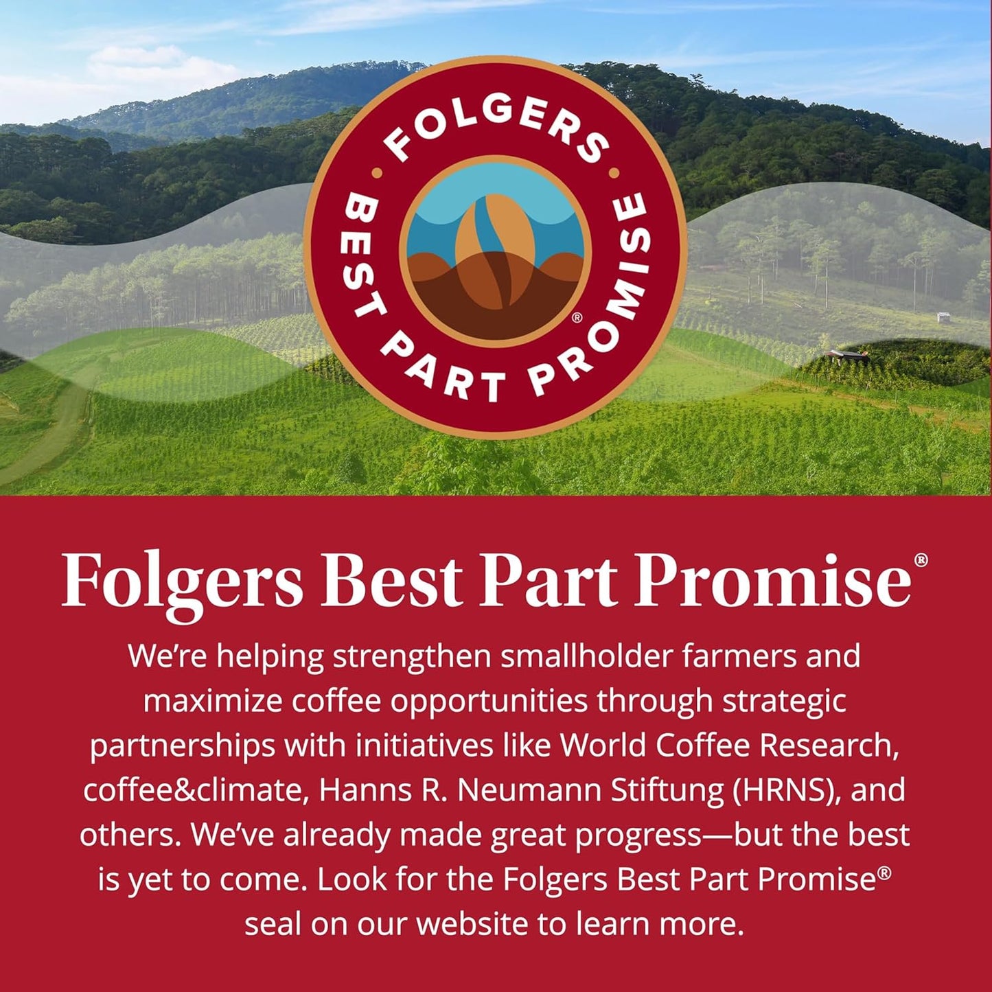 Folgers Classic Roast Instant Coffee – Single-Serve Office Jar for Distraction-Free Desk Brewing