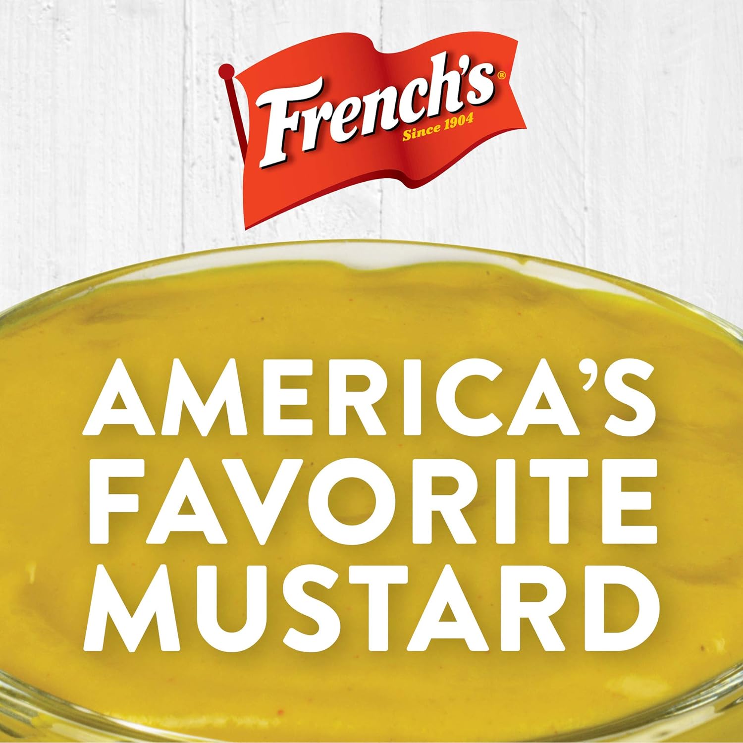 French's Classic Yellow Mustard, 30 oz – Back-of-House Bulk Mustard for Hot Dog, Burger, and Sandwich Prep Stations