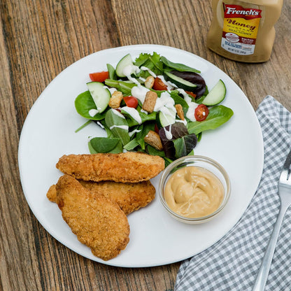 French's Honey Mustard, 12 oz – No-HFCS Sweet Mustard Spread for School Lunches and After-School Snacks