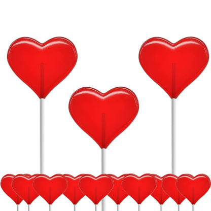 Fruidles Strawberry Heart Lollipops – Clean Individually Wrapped Candy for Allergy-Aware Classrooms and Shared Snacks