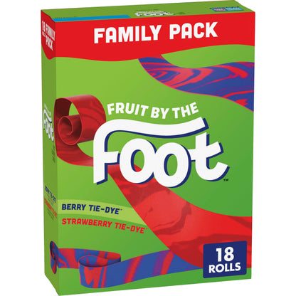 Fruit by the Foot Variety Pack Fruit Snacks – Lunchbox and Cafeteria Treat for Picky Eaters, 4.5 oz Pouches