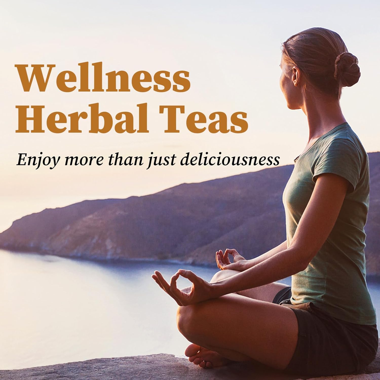FullChea Lemon Ginger Herbal Sachets – Intentional Single-Ingredient Blend for Less-Is-More Living