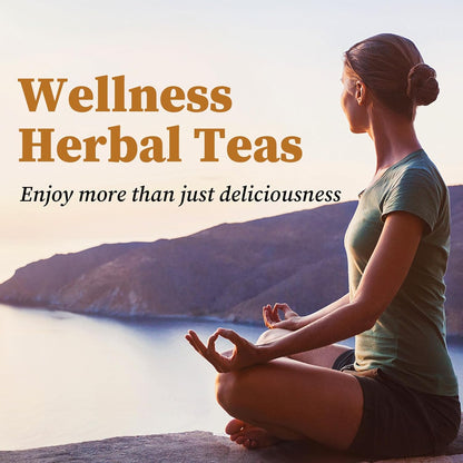 FullChea Lemon Ginger Herbal Sachets – Intentional Single-Ingredient Blend for Less-Is-More Living