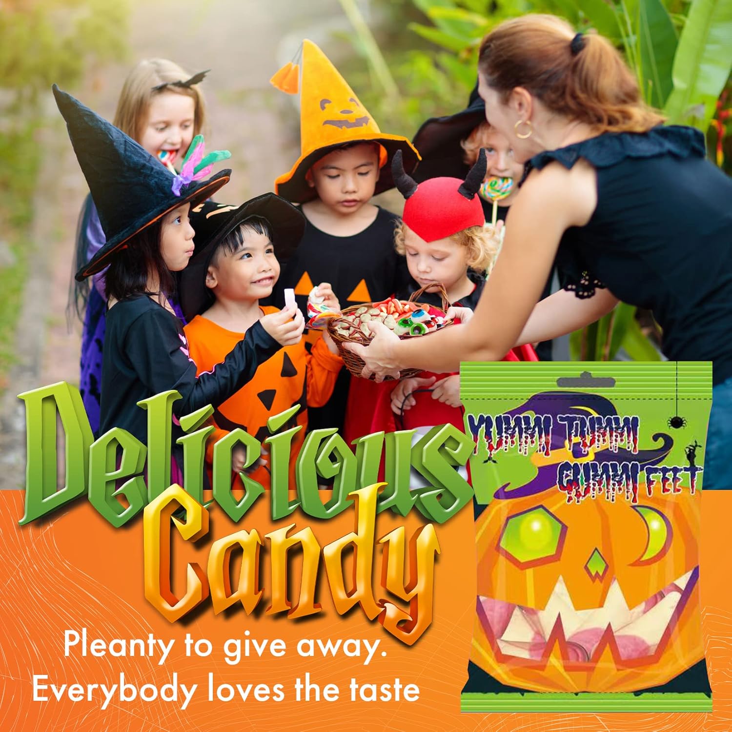 Fusion Select Halloween Body Parts Gummy Candy – Child-Friendly Novelty Snack for Playroom Parties, Classroom Parties and Trick or Treat Night