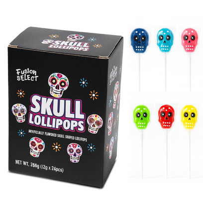 Fusion Select Trick or Treat Lollipops – Sturdy Outdoor Candy for Front Porch Bowls, Driveway Handouts & Neighborhood Stations