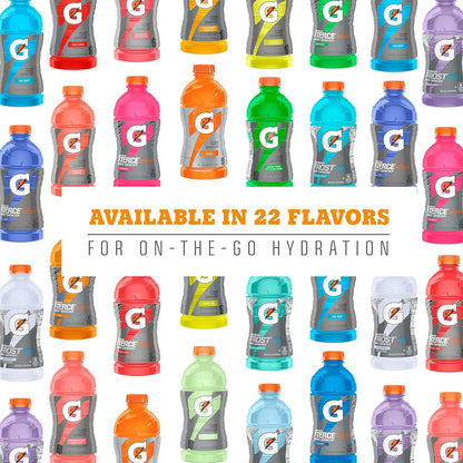 Gatorade 12 oz Sports Bottles – Bulk Hydration Pack for Patio Lounging, Picnics, and Outdoor Events