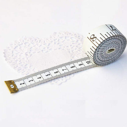 GDMINLO Vinyl Tape Measure – Home Gym Progress Tracker, Dual Scale Body Tape for Mindful Weight Loss Journeys