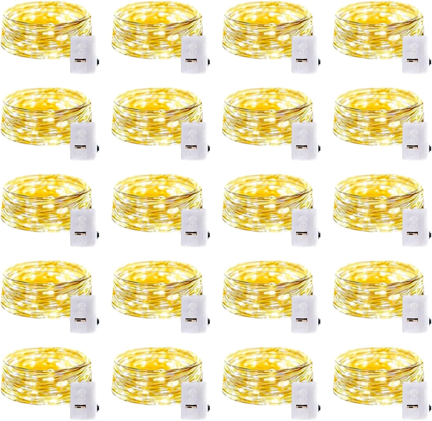 GlowNook Battery Fairy Lights – Holiday Gift for Mom and Friends, Pre-Installed Batteries for Instant Use