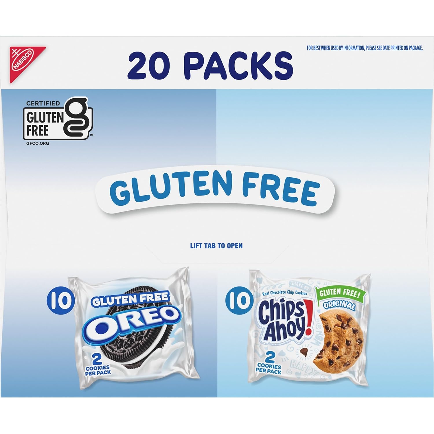 Gluten Free OREO & CHIPS AHOY! Variety Pack – Conference Room and Reception Area Treats for Shared Workspaces