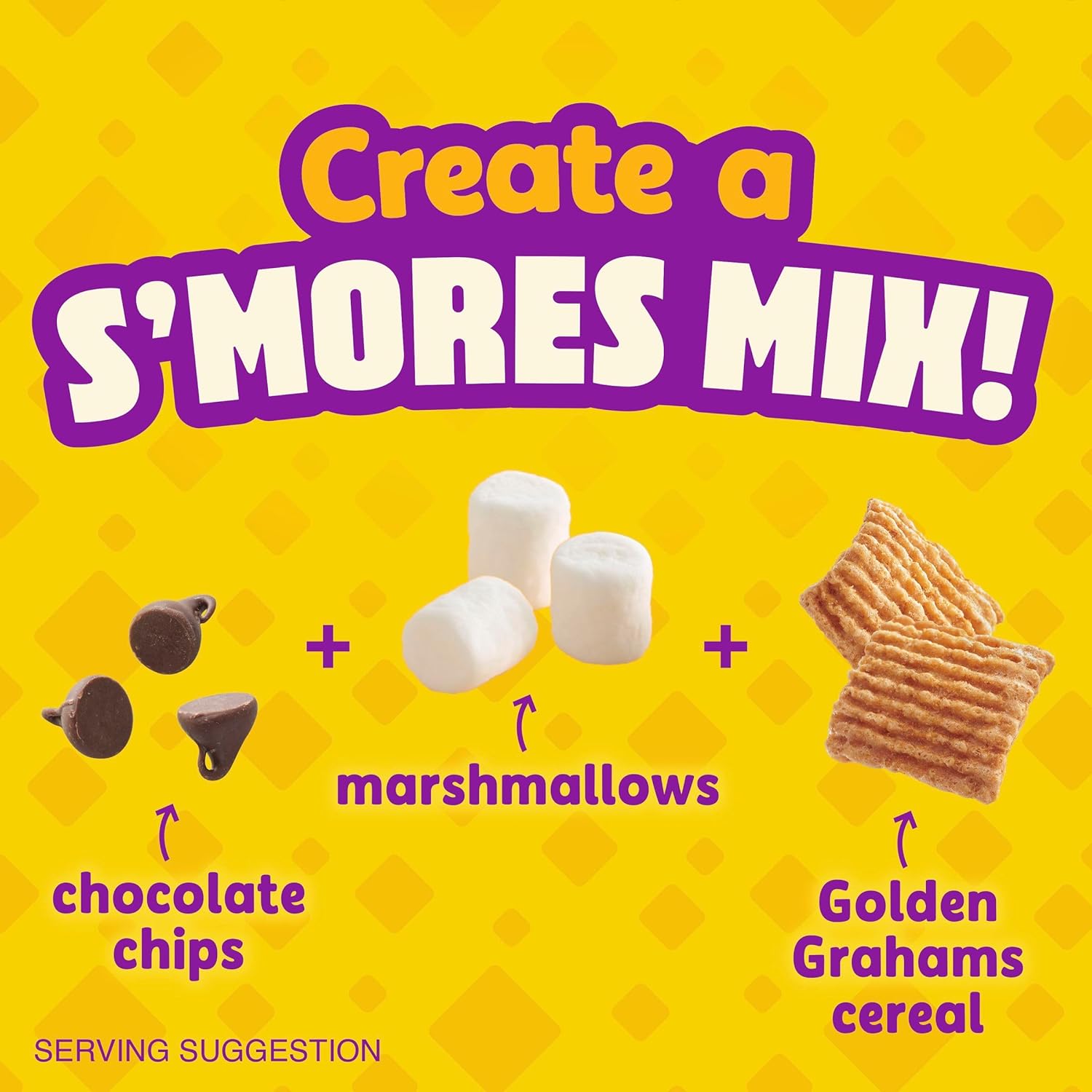 Golden Grahams Breakfast Cereal, Crispy Graham-Flavored Squares, No Prep Required – Easy Weekday Cereal for Picky Kids and Busy Parents