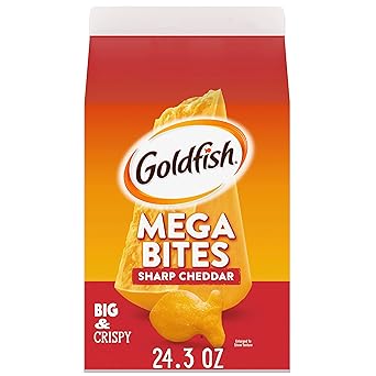 Goldfish Cheddar Cheese Crackers – Shareable Bulk Snack Gift for Party Hosts, Game-Day Entertaining, and Cookie-Swap Tables, 27.3 oz