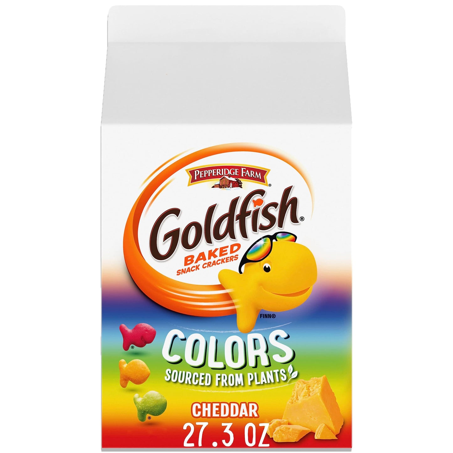 Goldfish Cheddar Cheese Crackers – Shareable Bulk Snack Gift for Party Hosts, Game-Day Entertaining, and Cookie-Swap Tables, 27.3 oz