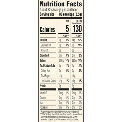 Good Seasons Italian Dressing Dry Mix – Guilt-Free Herby Seasoning for Weight-Management Diets and Clean Eating, Single-Serve Packets
