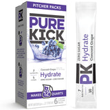 Pure Kick Hydration Pitcher Pack – Family-Size Flavored Water for Backyard Gatherings