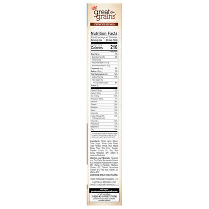 Great Grains Crunchy Pecans Cereal – Housewarming Pantry Gift for Health-Conscious Friends