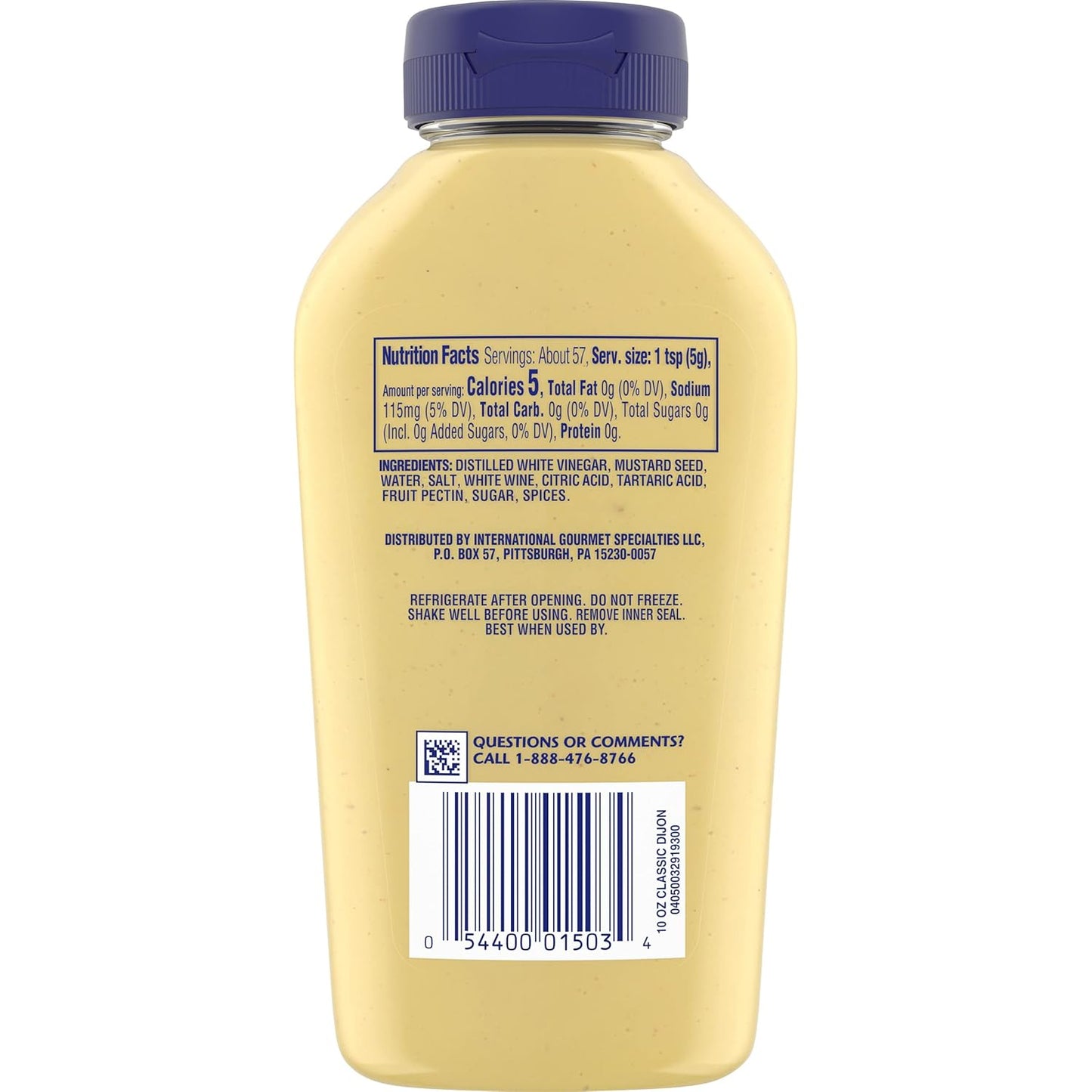Grey Poupon Dijon Mustard – All-in-One Condiment Solution for Busy Workdays and Streamlined Pantry Organization