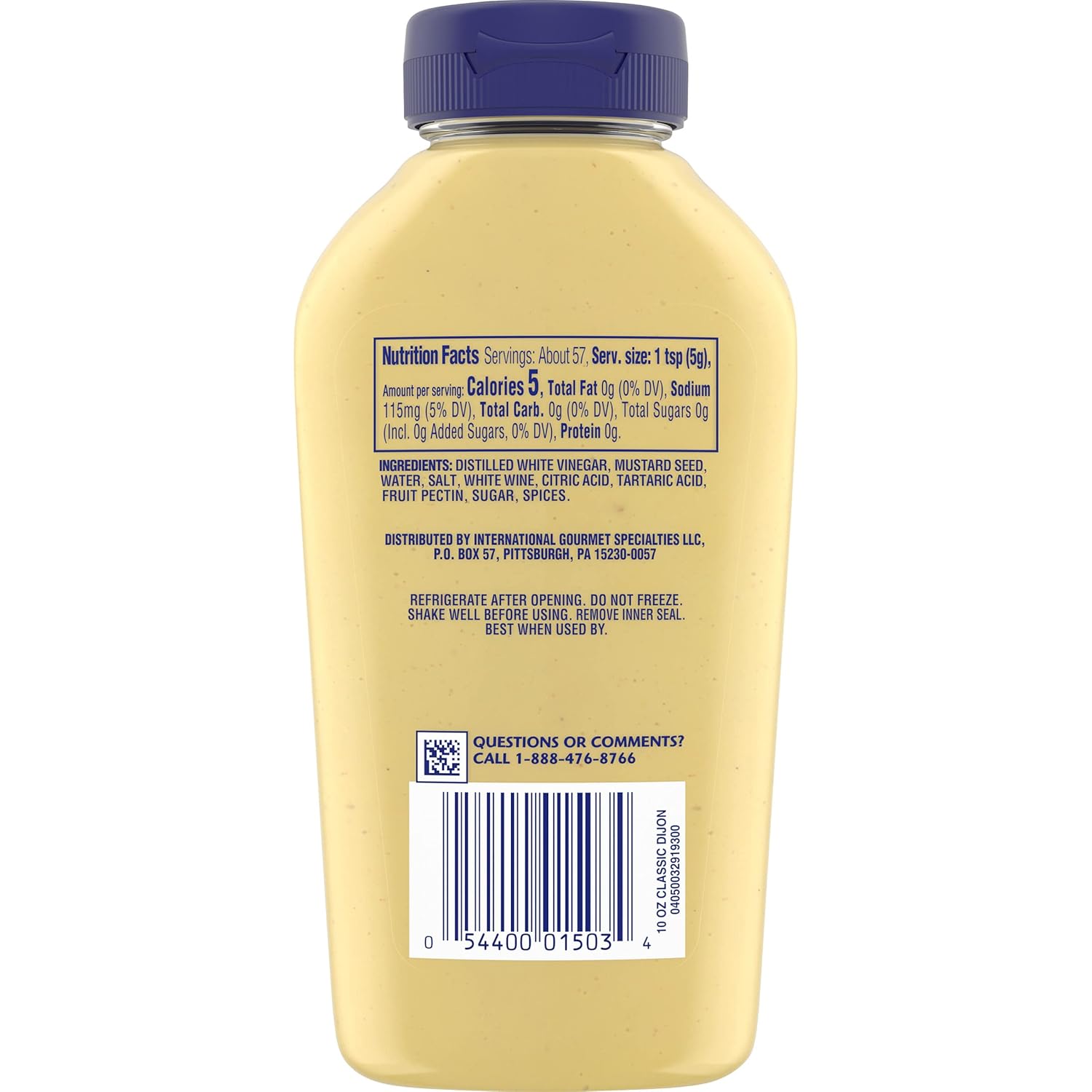 Grey Poupon Dijon Mustard – All-in-One Condiment Solution for Busy Workdays and Streamlined Pantry Organization