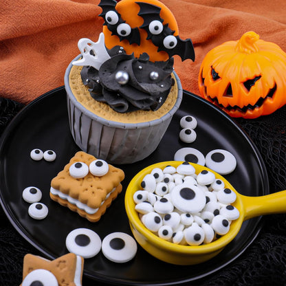 Halloween Eye Sprinkles for Cookies – Travel-Friendly Toppers for Outdoor Picnic and Tailgate Treats