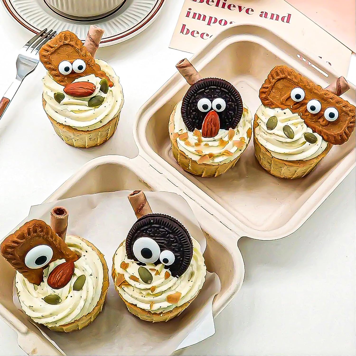 Halloween Eye Sprinkles for Cookies – Travel-Friendly Toppers for Outdoor Picnic and Tailgate Treats