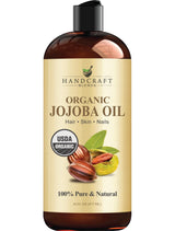 Handcraft Blends Hexane-Free Jojoba Oil – Aromatherapy Base for Custom Scents, Scent-Locking Massage Oil for Wellness Corners