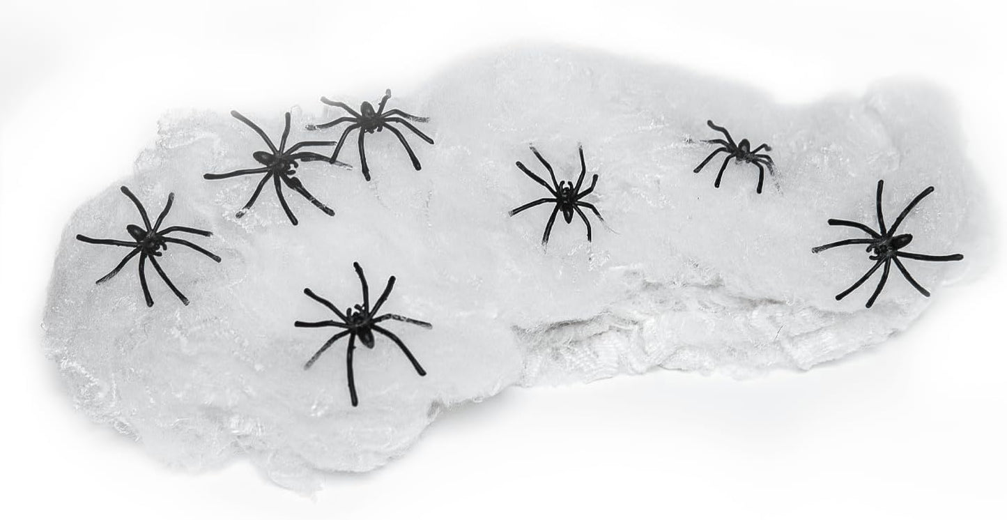 Happy Hippo Halloween Webbing Kit – Stocking Stuffer for the Spooky-Style Homeowner, Budget-Friendly Decor Surprise