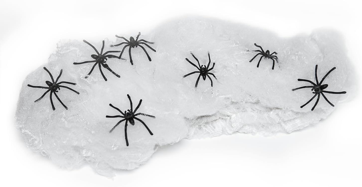 Happy Hippo Halloween Webbing Kit – Stocking Stuffer for the Spooky-Style Homeowner, Budget-Friendly Decor Surprise