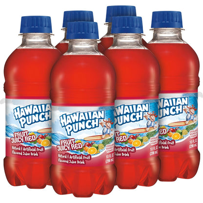Hawaiian Punch Polar Blast 10oz Bottles 24 Pack – Low-Calorie After School Snack for Kids and Lunchbox Pantry