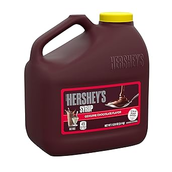 HERSHEY'S Strawberry Syrup 24 oz – Fun Flavored Squeezable Topping for Kids' Desserts and Drinks