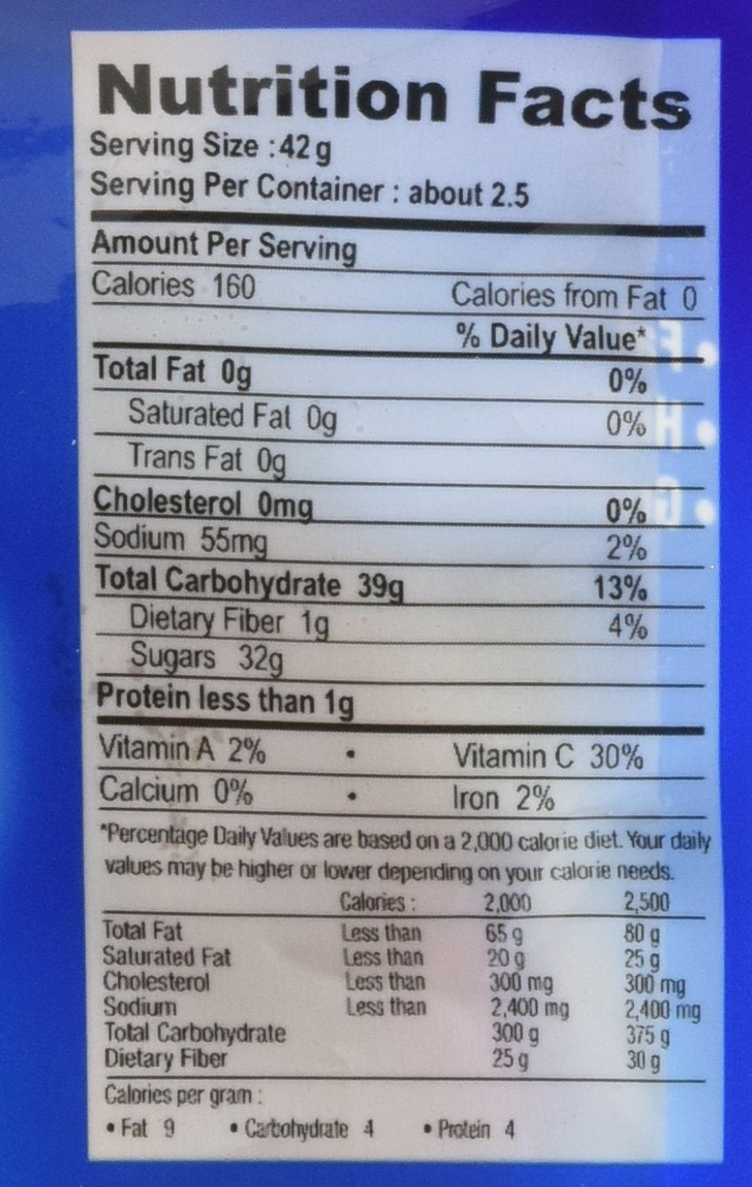 high vitamin c content per serving