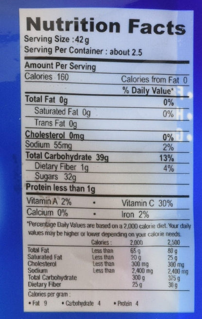 high vitamin c content per serving