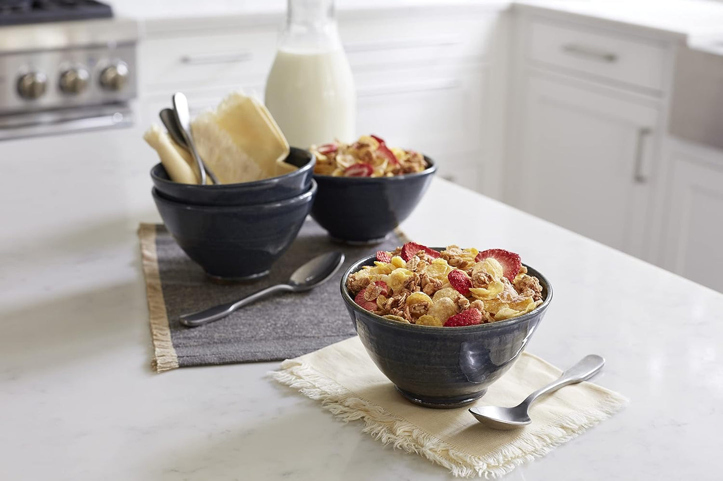 Honey Bunches of Oats with Strawberries Breakfast Cereal – Parent-Approved Whole Grain Cereal for the Breakfast Table and After-School Snacking