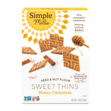 Simple Mills Honey Cinnamon Sweet Thins – Portable Paleo Cookie for Day Trip Coolers and Outdoor Excursions