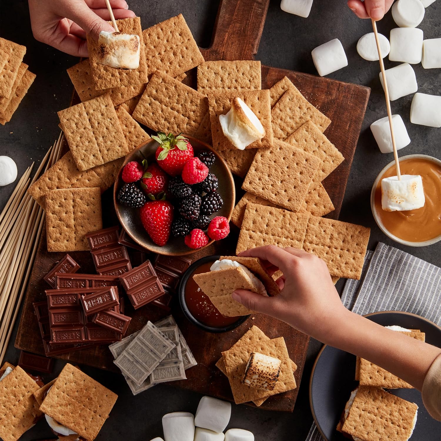 HONEY MAID Graham Crackers – After School Snack for Kids, Real Honey 28.8 oz