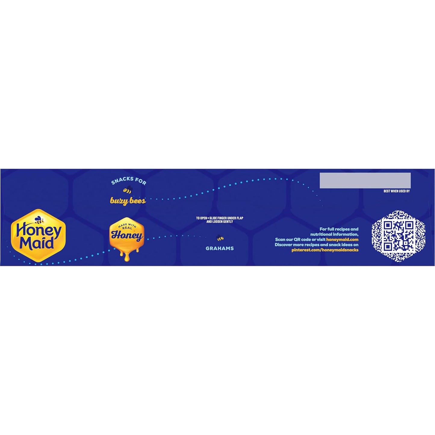 HONEY MAID Graham Crackers – After School Snack for Kids, Real Honey 28.8 oz
