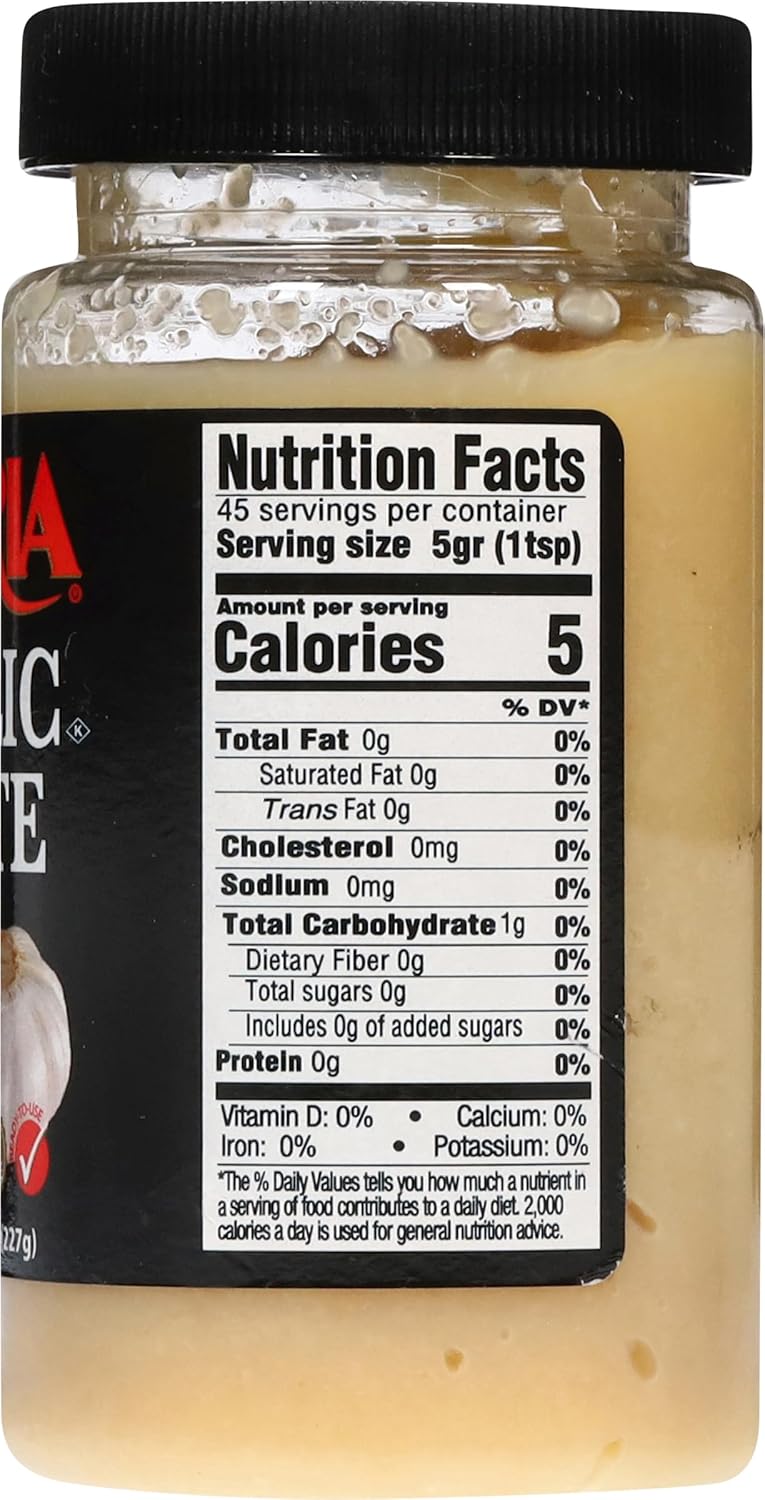 Iberia Garlic Paste, 8 Ounce – Wholesome Pantry Staple for Wellness Routines, Real Garlic Flavor Without the Fuss